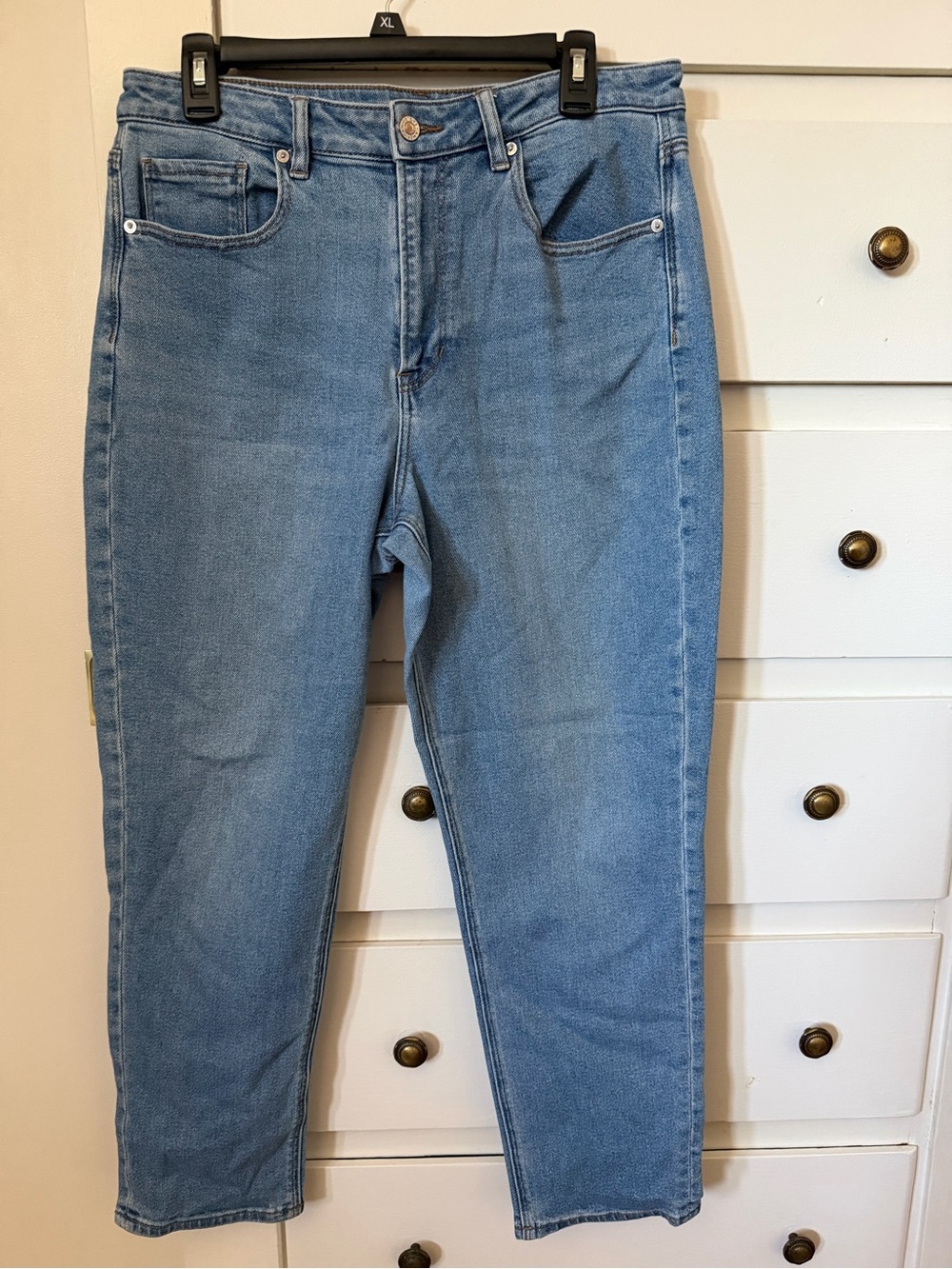 American Eagle Outfitters Light Blue Straight Leg Jeans